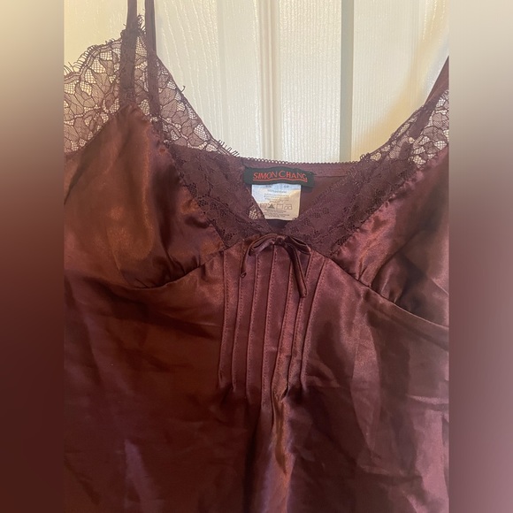 Simon Chang satin like camisole size S - Picture 2 of 7